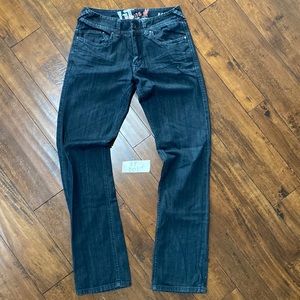 NWOT Early 00s !IT Brand Slim Fit Dark Rinse Denim Jeans #it01